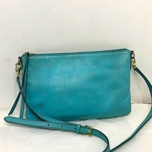 Fossil Sydney Crossbody in tropical blue